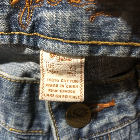 GALAZG Womens Jeans Size 7 W 32 L 40 I 32. - Picture 9 of 10